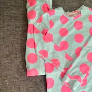 Pink & Blue Polkadot pyjama set